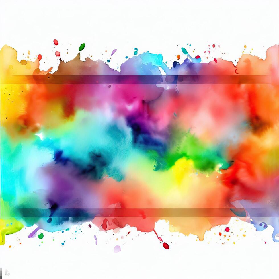 Abstract powder splatted background Freeze motion of color powder exploring photo