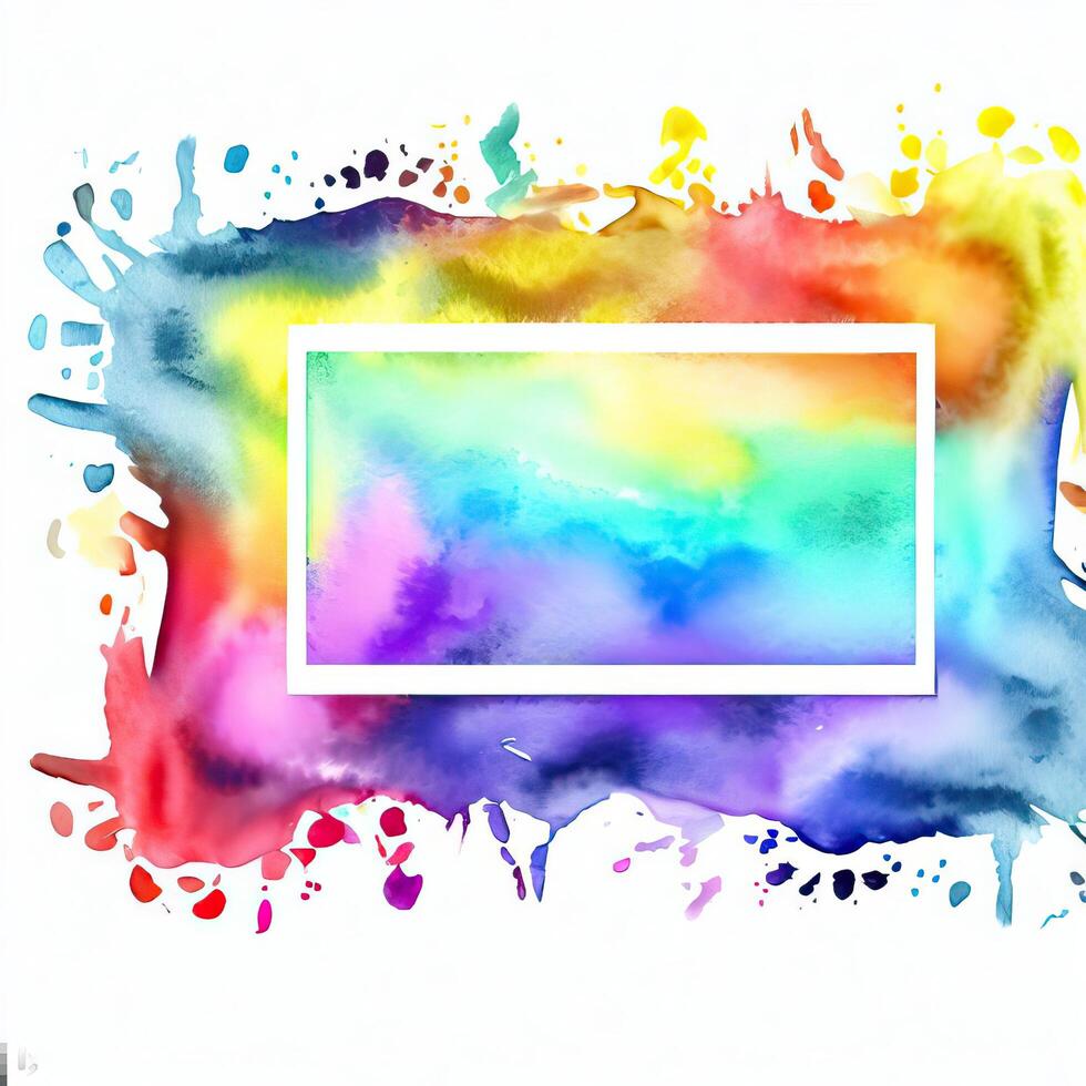 Abstract powder splatted background Freeze motion of color powder exploring photo