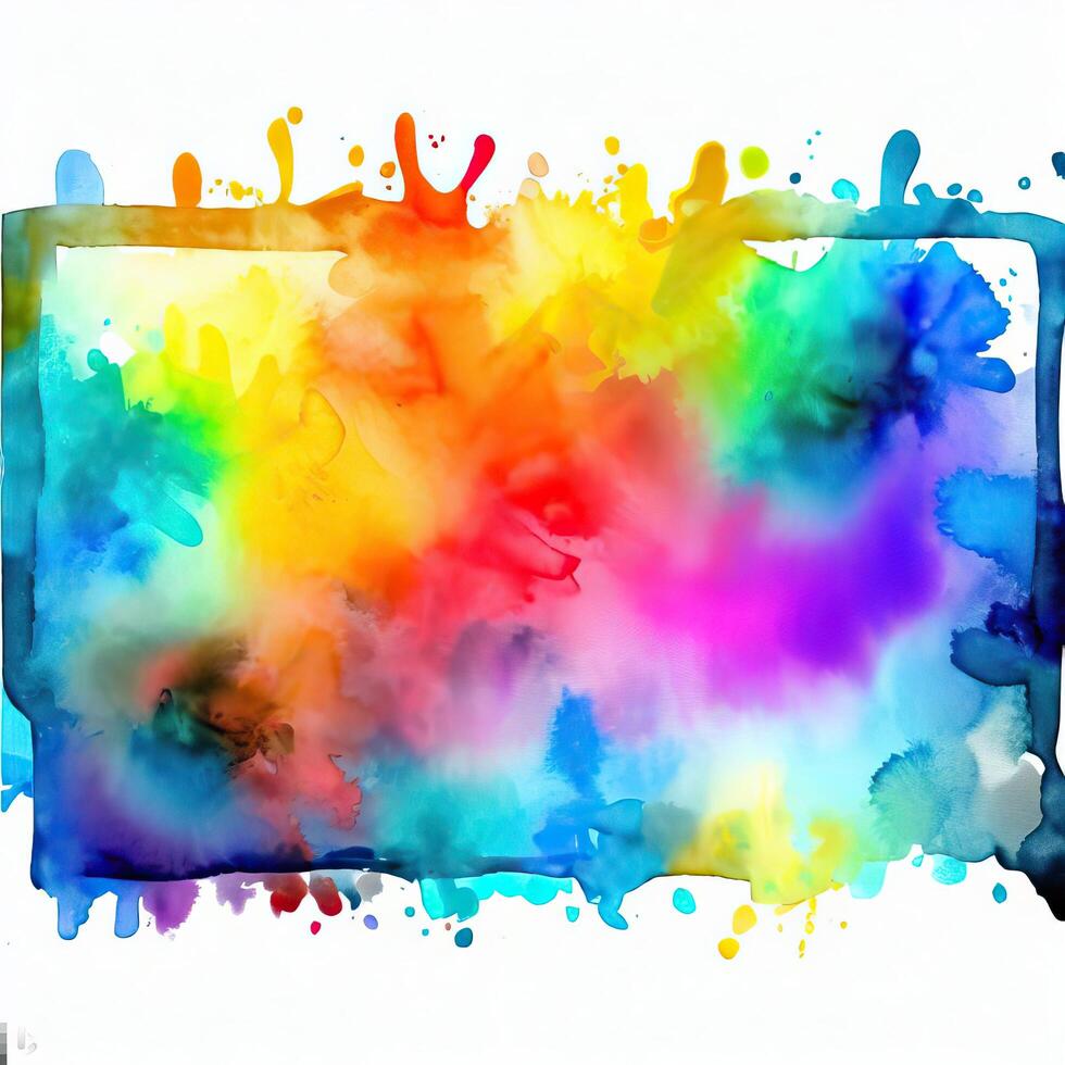 Abstract powder splatted background Freeze motion of color powder exploring photo