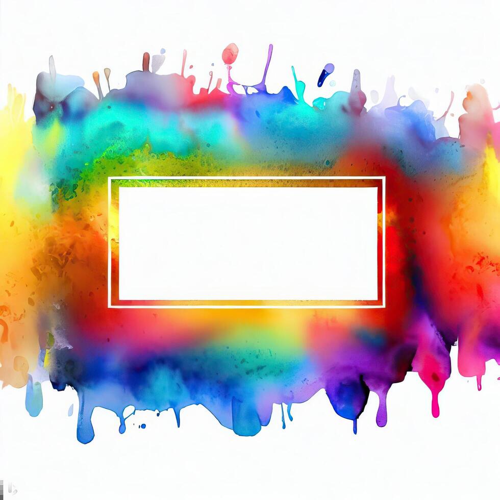 Abstract powder splatted background Freeze motion of color powder exploring photo
