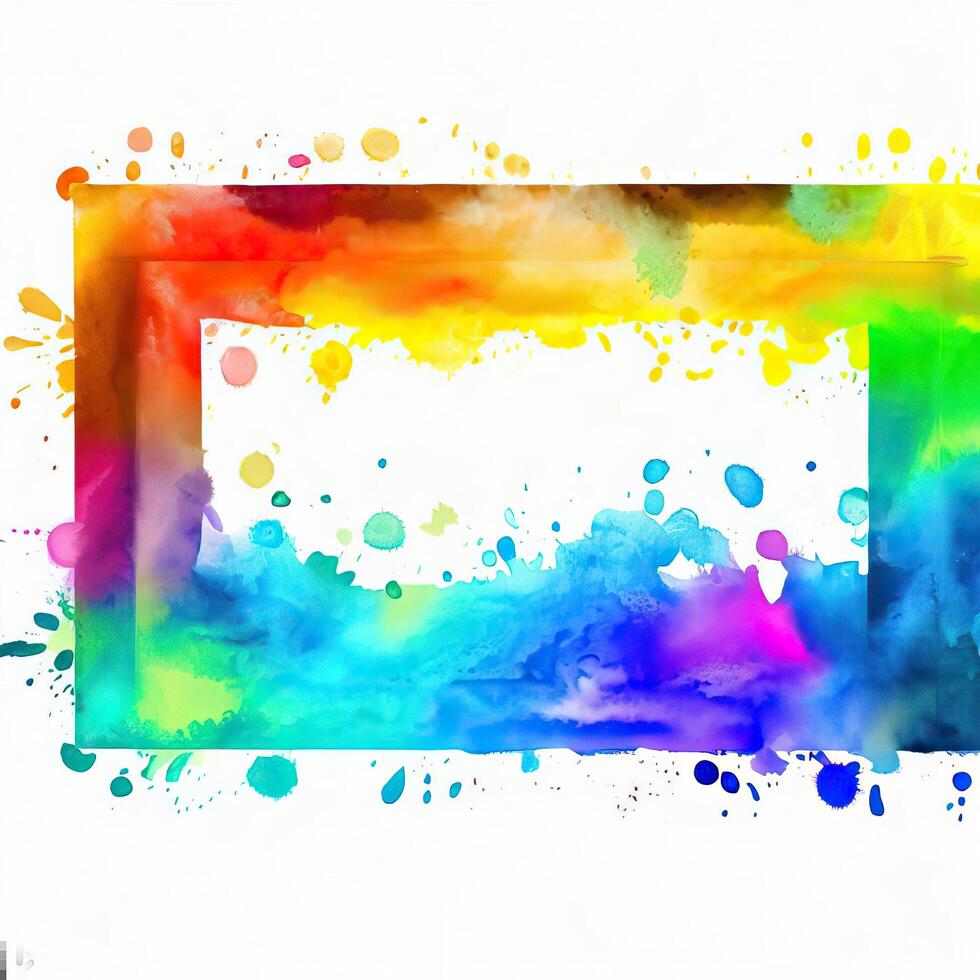 Abstract powder splatted background Freeze motion of color powder exploring photo