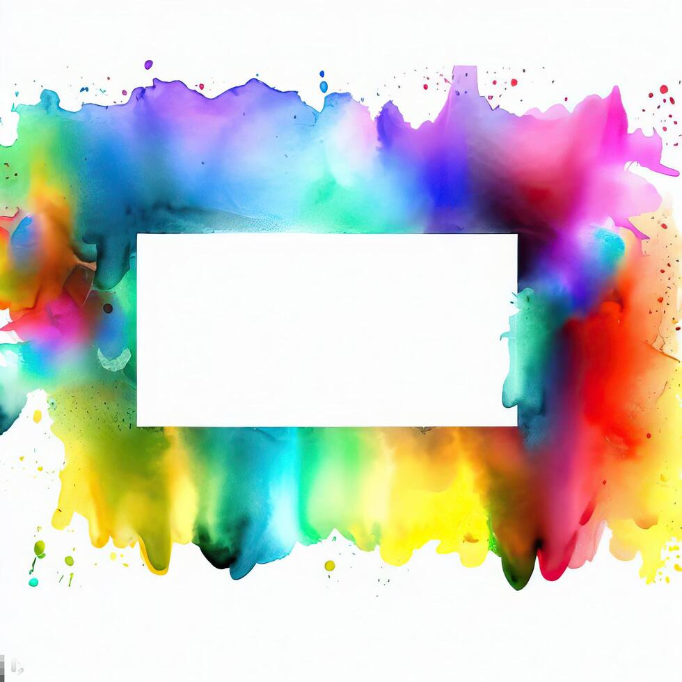 Abstract powder splatted background Freeze motion of color powder exploring photo
