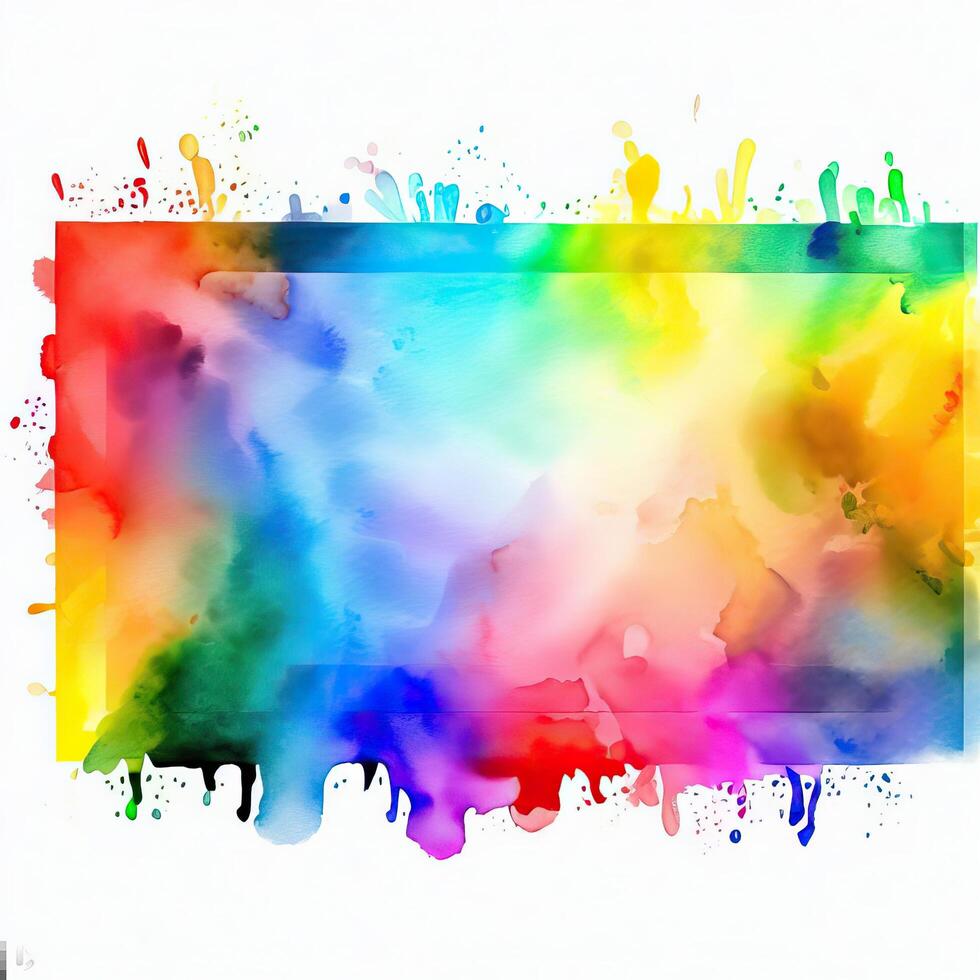 Abstract powder splatted background Freeze motion of color powder exploring photo