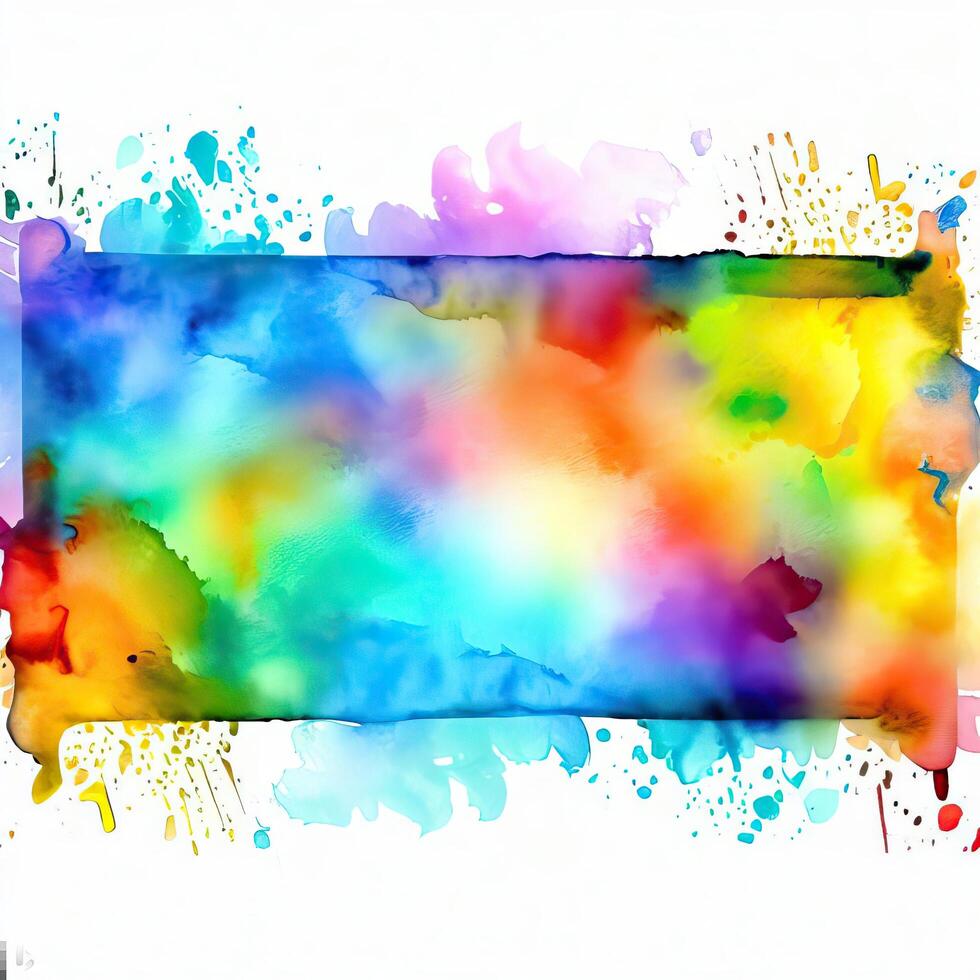 Abstract powder splatted background Freeze motion of color powder exploring photo
