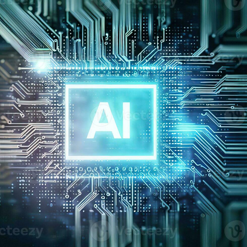 2d rendering Artificial Intelligence AI concep Generative AI photo