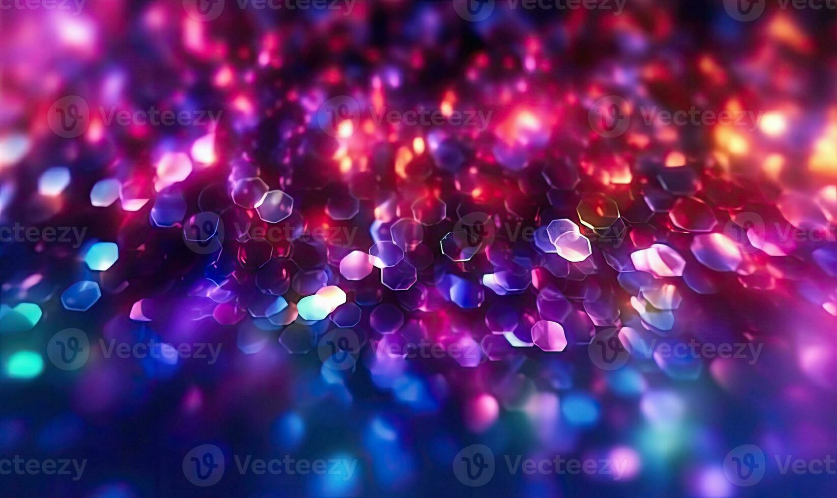 Neon glitter wallpaper. bluer holographic banner. For banner, postcard, book illustration. Created with generative AI tools photo
