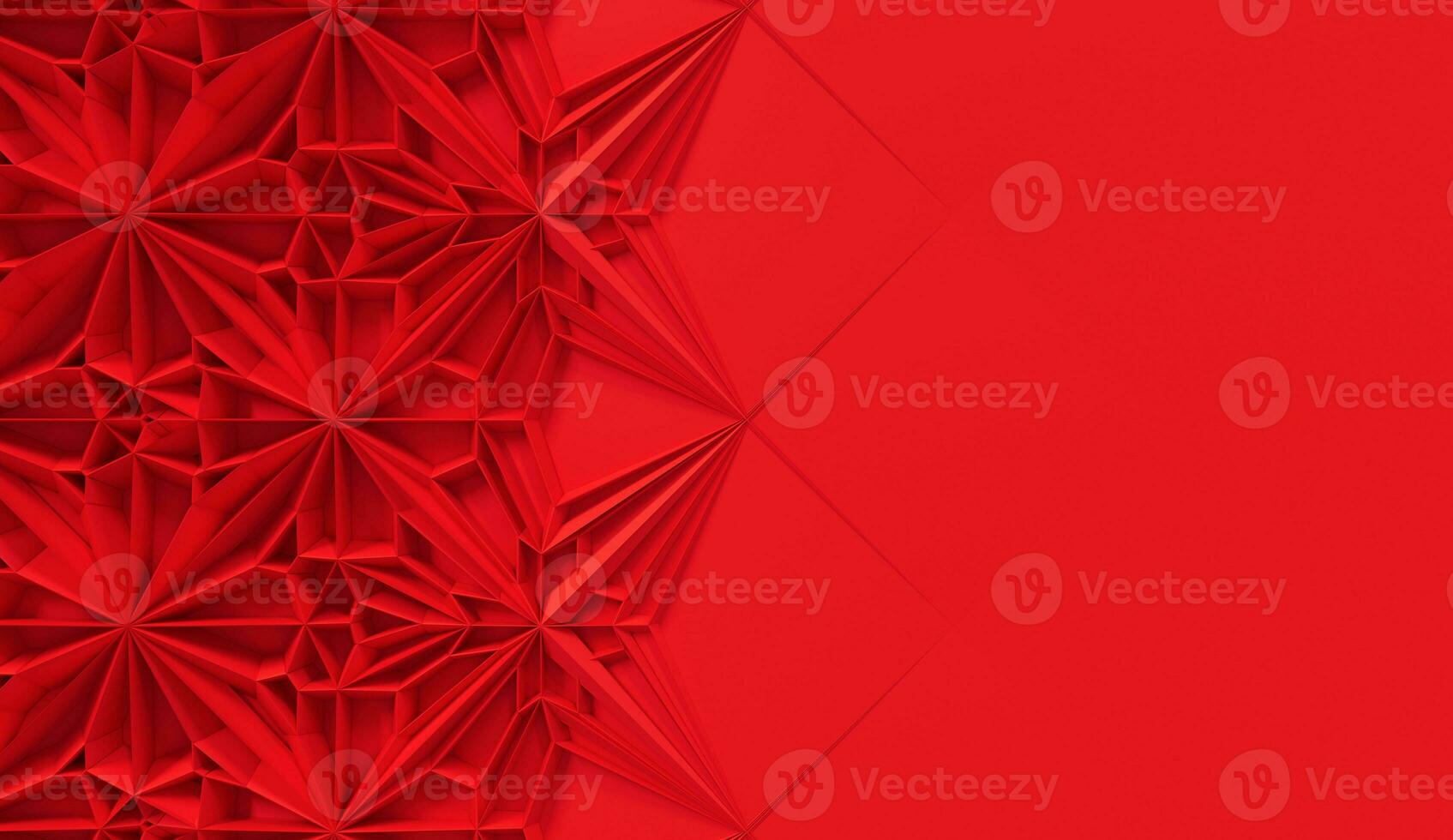 3d abstract geometrical background 3d render illustration photo