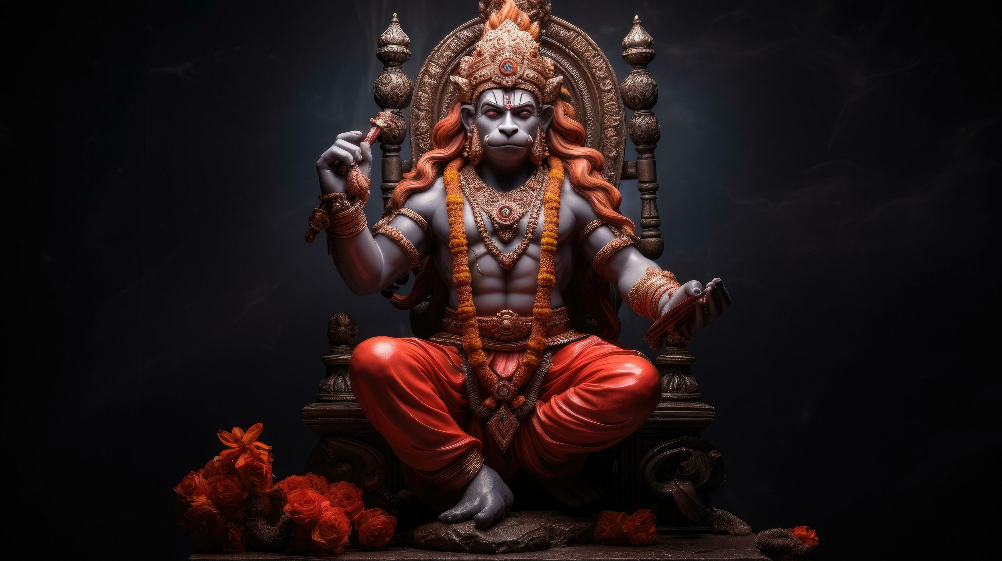 Hanuman 2024 4k wallpaper