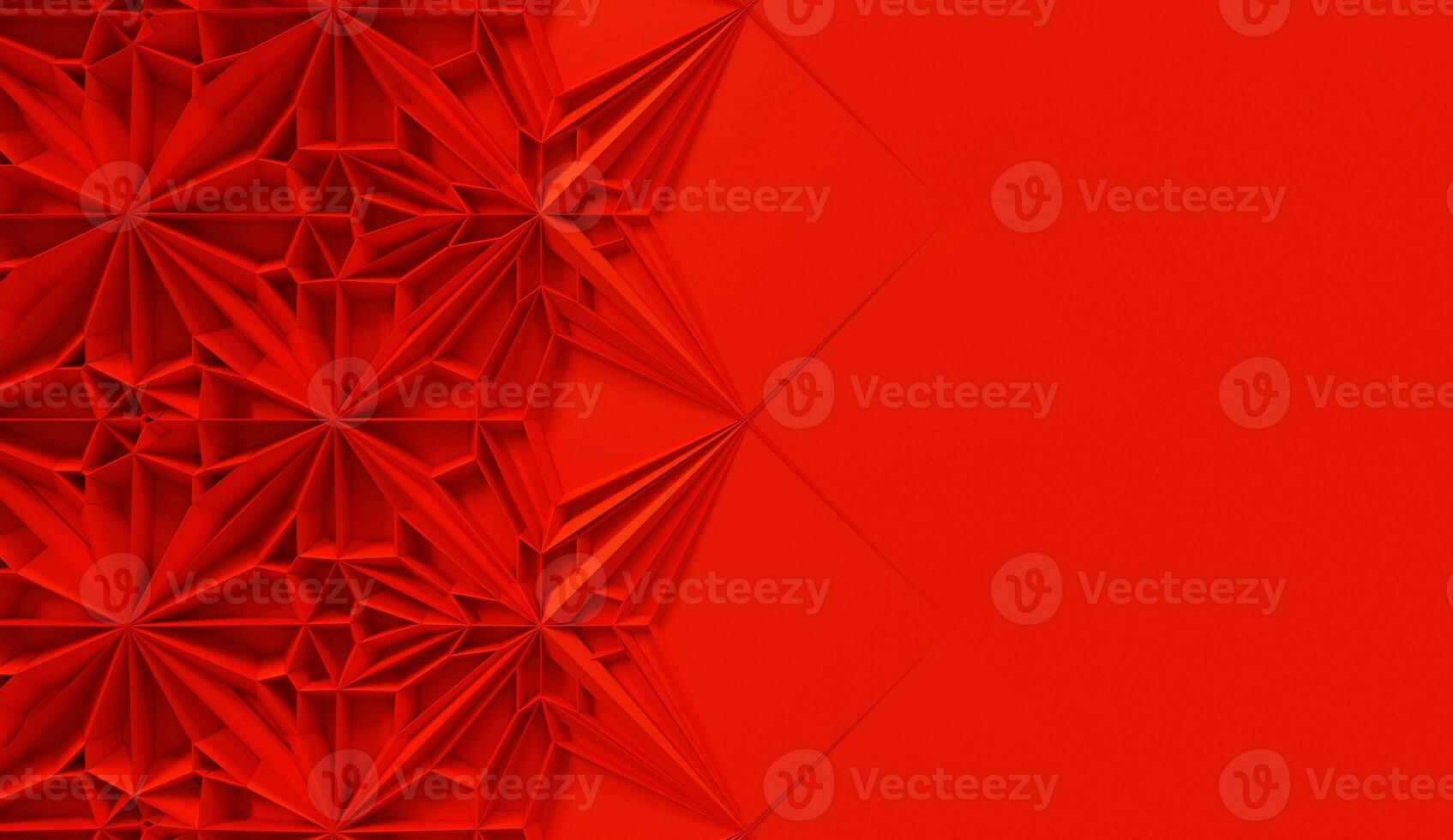3d abstract geometrical background 3d render illustration photo