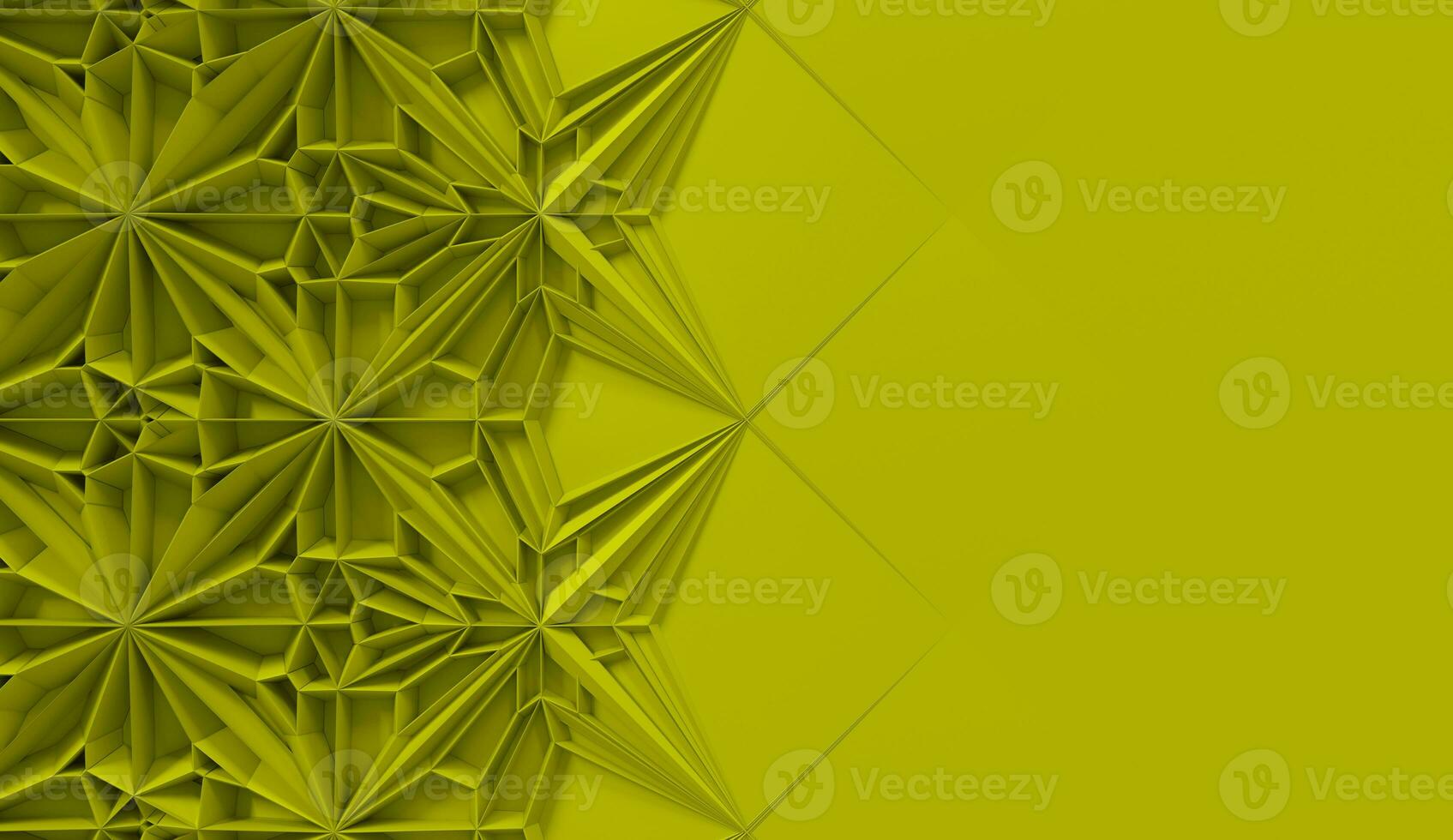 3d abstract geometrical background 3d render illustration photo