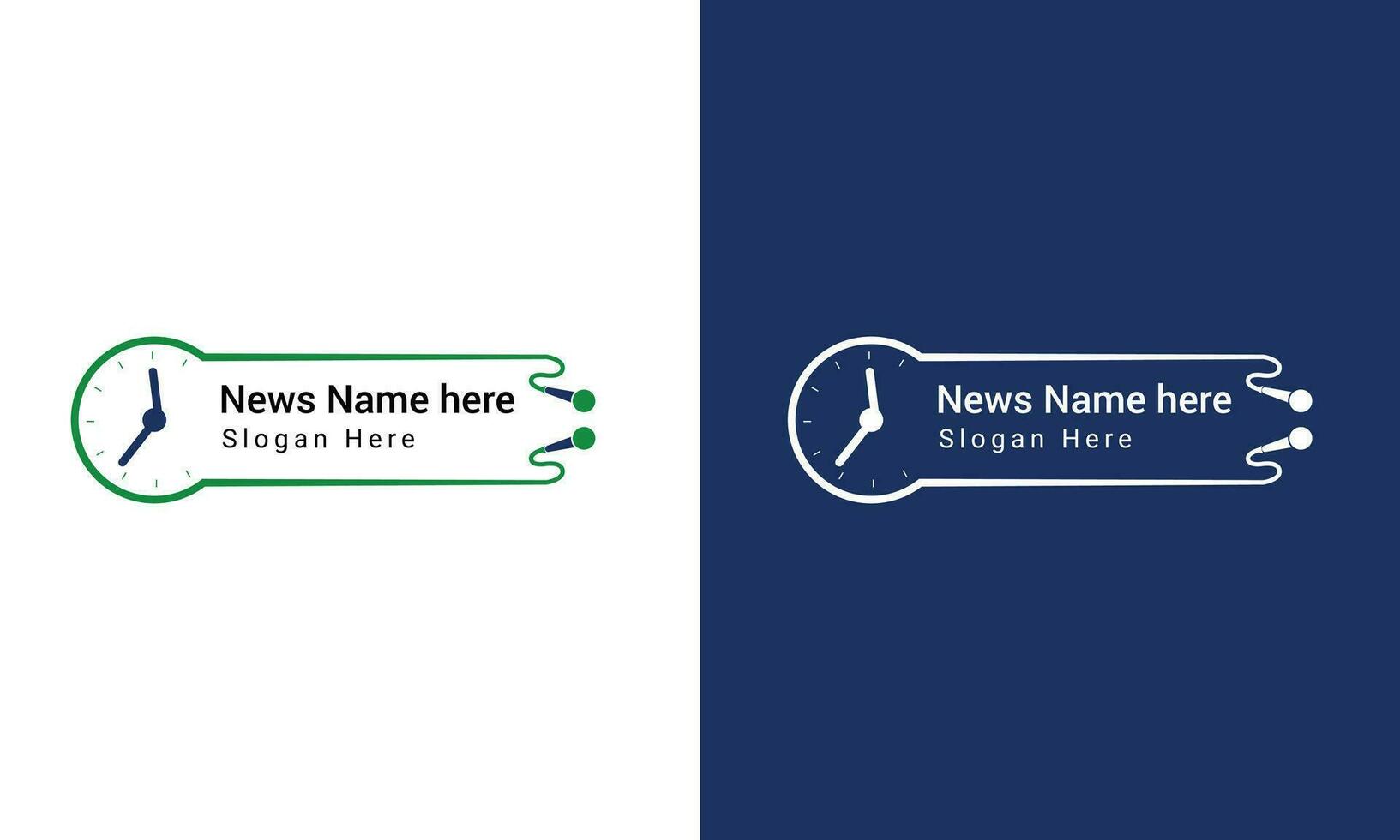 Creative beautiful world News logo design template vector