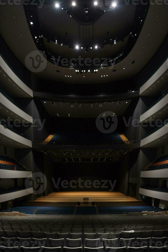 elegant large concert hall for music performance photo