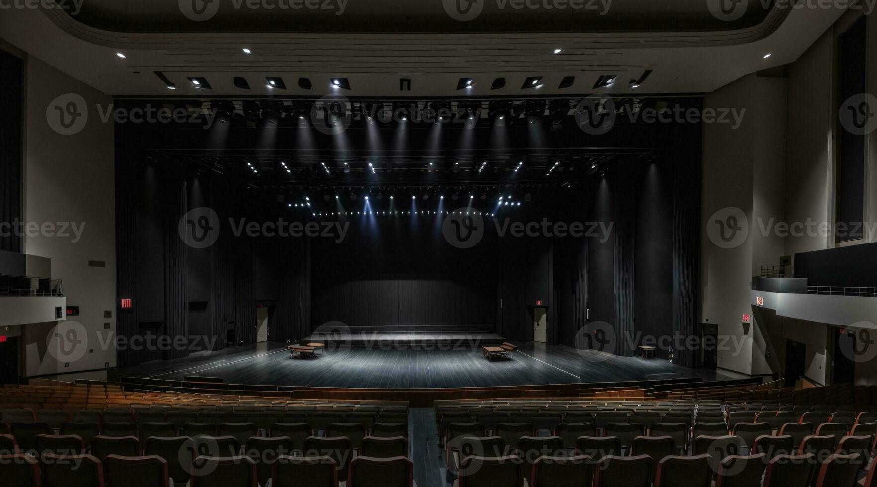 elegant large concert hall for music performance photo