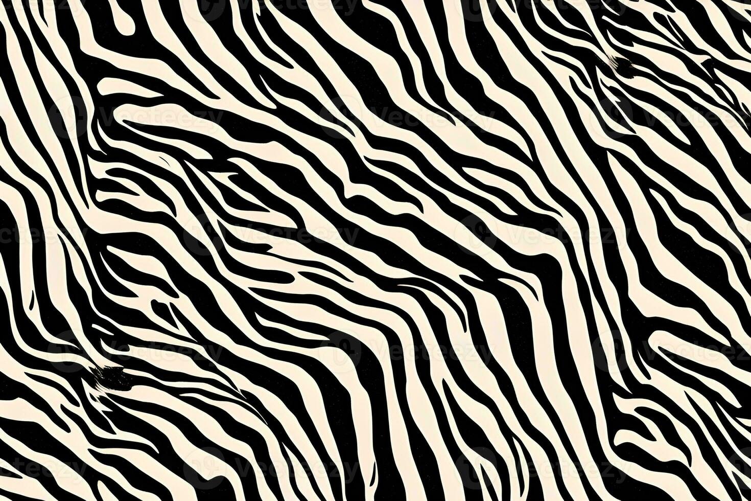 Zebra Skin Background, Zebra Skin Texture, AI Generative photo