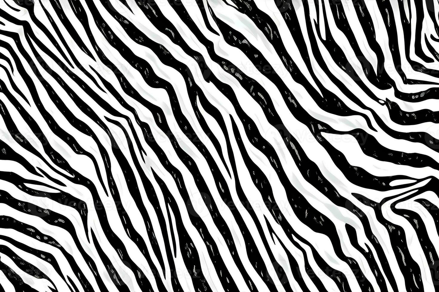 Zebra Skin Background, Zebra Skin Texture, AI Generative photo