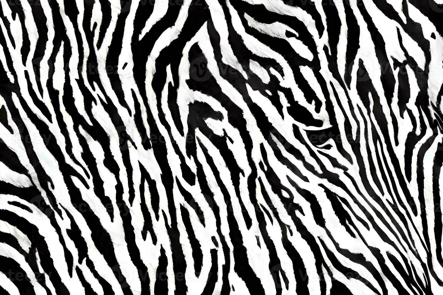 Zebra Skin Background, Zebra Skin Texture, AI Generative photo