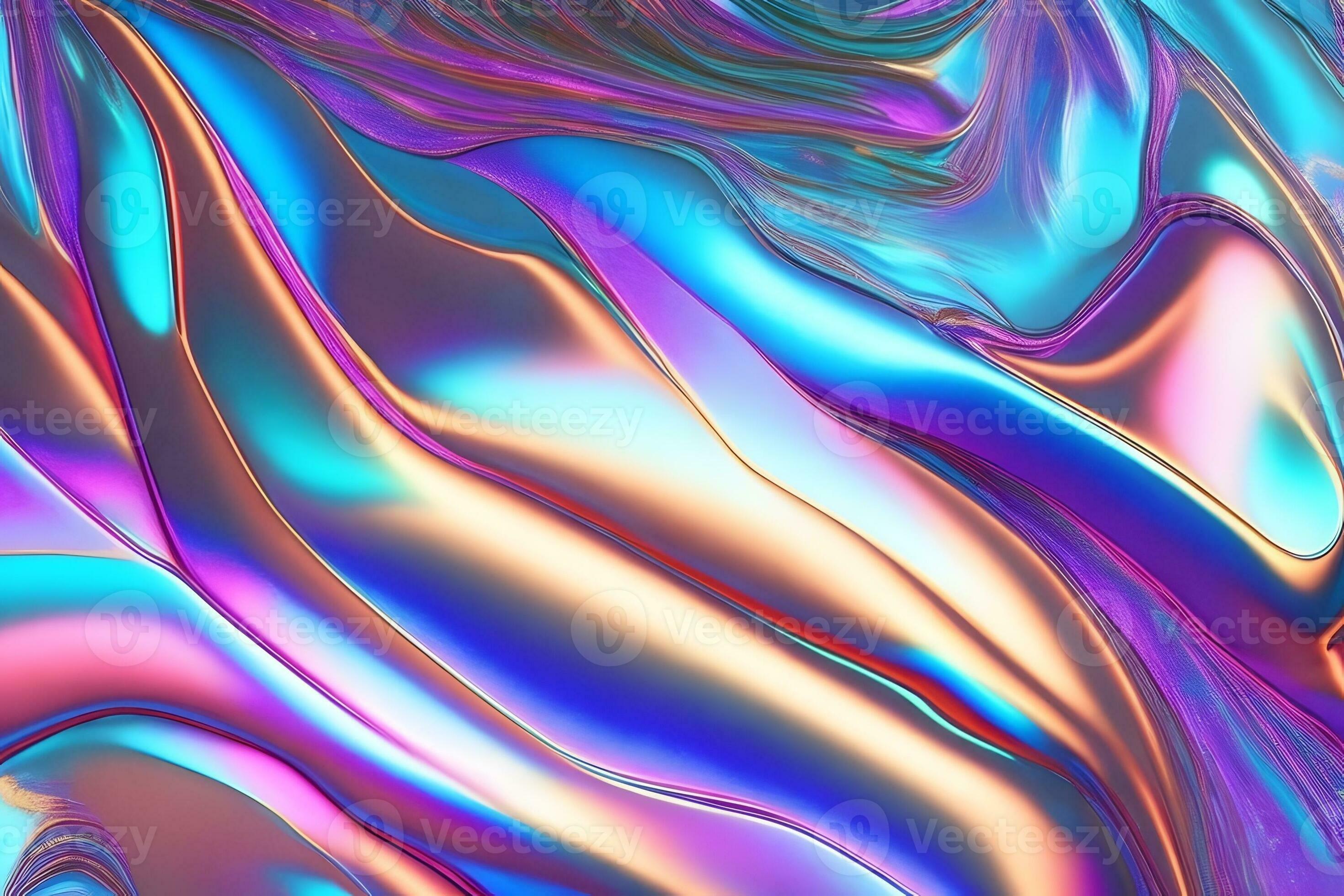 Holographic Glossy Foil Paper, Holographic Iridescent Foil Texture  Background, Holographic Background, Iridescent Hologram Wallpaper, Glossy  Iridescent Background, Ai Generative 29646015 Stock Photo at Vecteezy