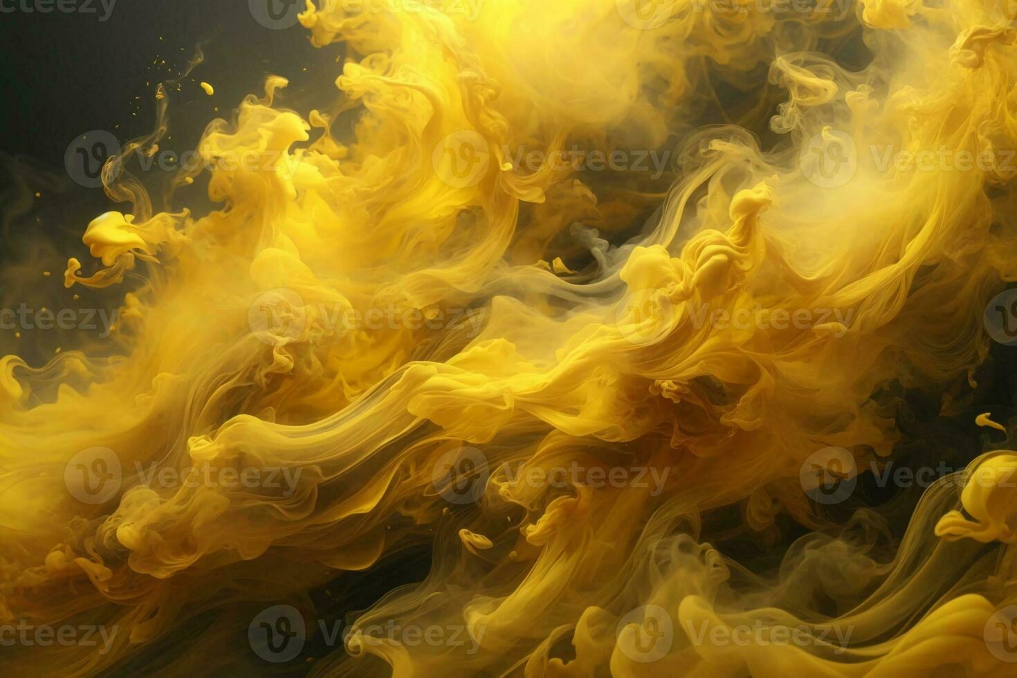 amarillo fumar fondo de pantalla, fumar fondo, fumar efectos fondo, fumar fondos de pantalla, vistoso fumar fondo, resumen fumar fondos de pantalla, ai generativo foto