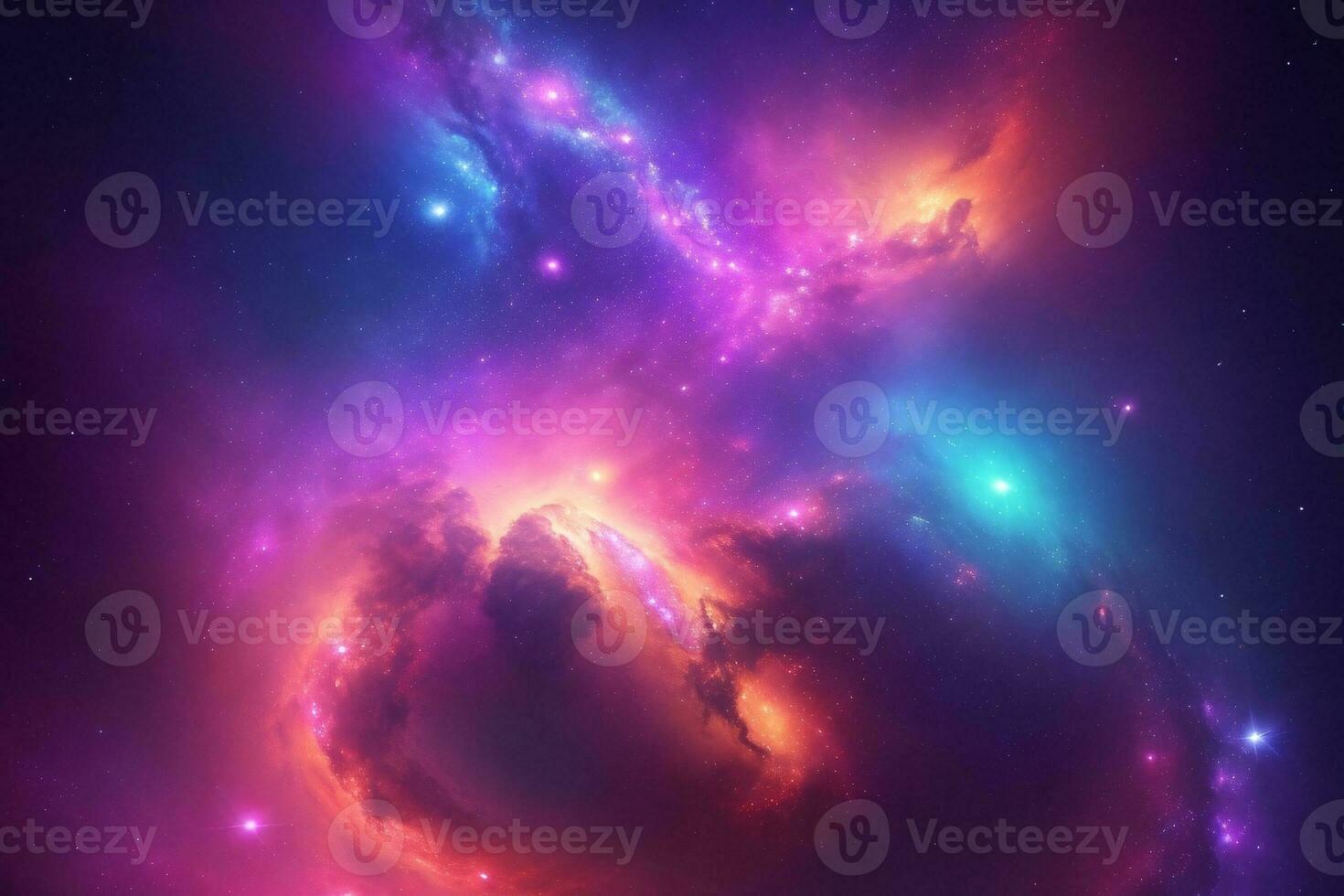 Galaxy Space Texture Background, Space Texture Background, Colorful Space Background, Galaxy Background, Ai Generative photo