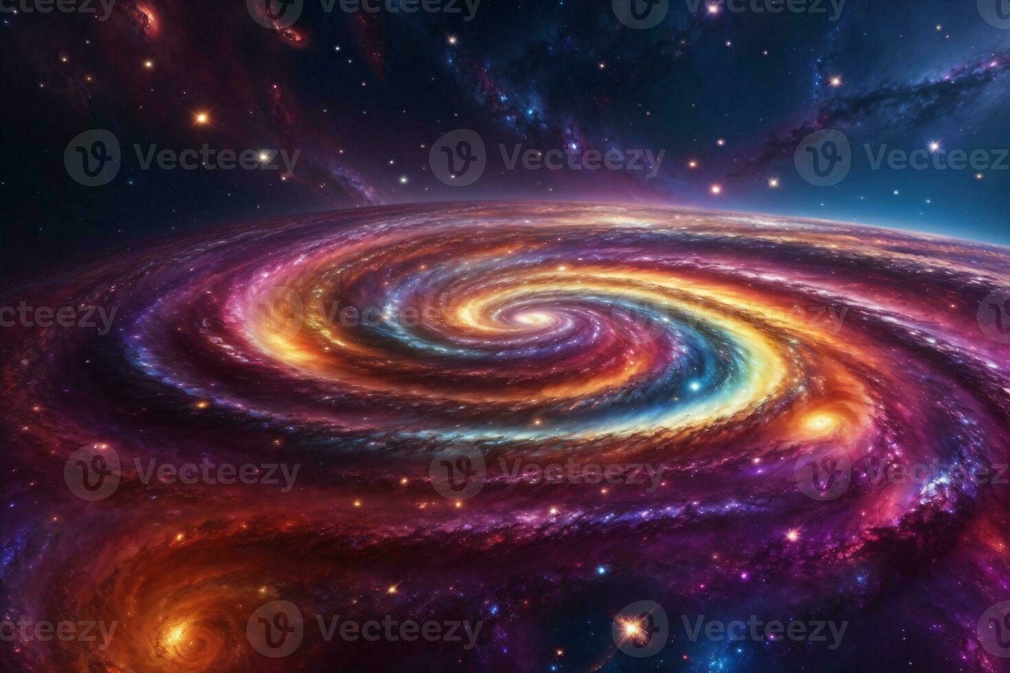 galaxia textura fondo, galáctico estructura, espacio textura fondo, neón espacio fondo, galaxia fondo, ai generativo foto