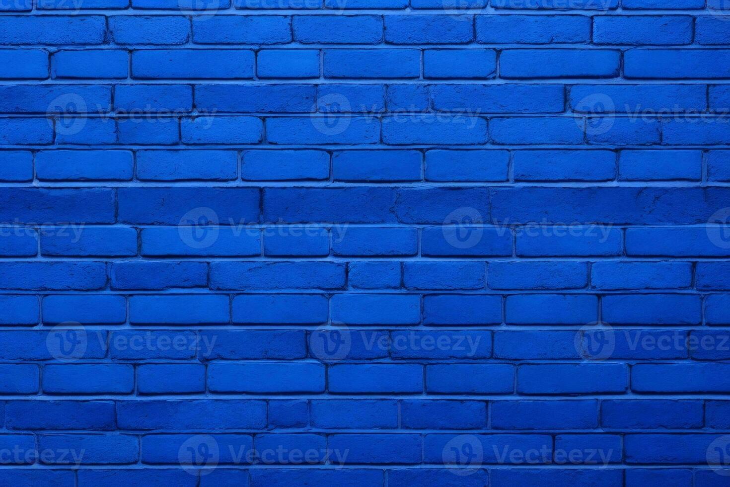 Blue Brick Wall Background, Blue Wall Background, Brick Wall Background, Wall Background, Brick Background, Brick Wall Texture Background, Brick Pattern, AI Generative photo