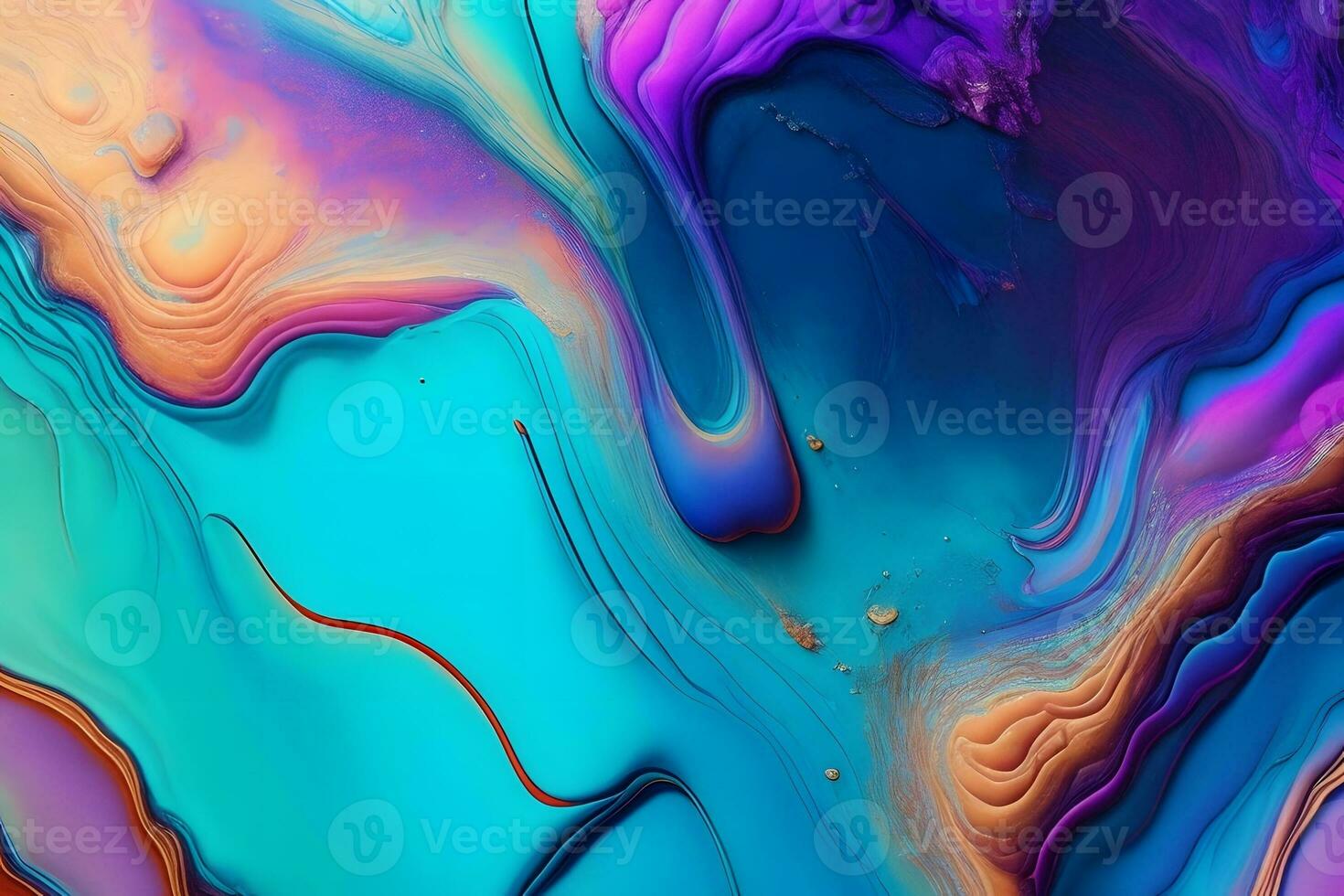 Iridescent Liquid Paint Background, Abstract Liquid Paint Background, Liquid Paint Background, Liquid Paint Wallpaper, Liquid Art, Marble Background, Ai Generative photo