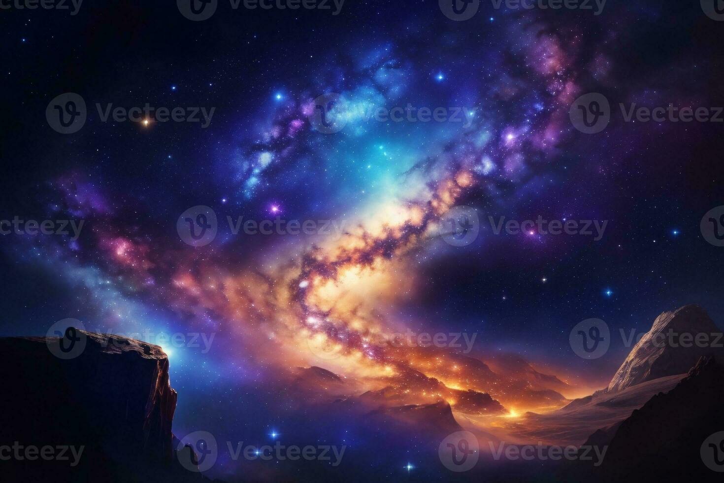 Milky Way Background, Milky Way Wallpaper, Galaxy Background, Space Background, Galaxy Wallpaper, Space Wallpaper, Universe Wallpaper, Ai Generative photo