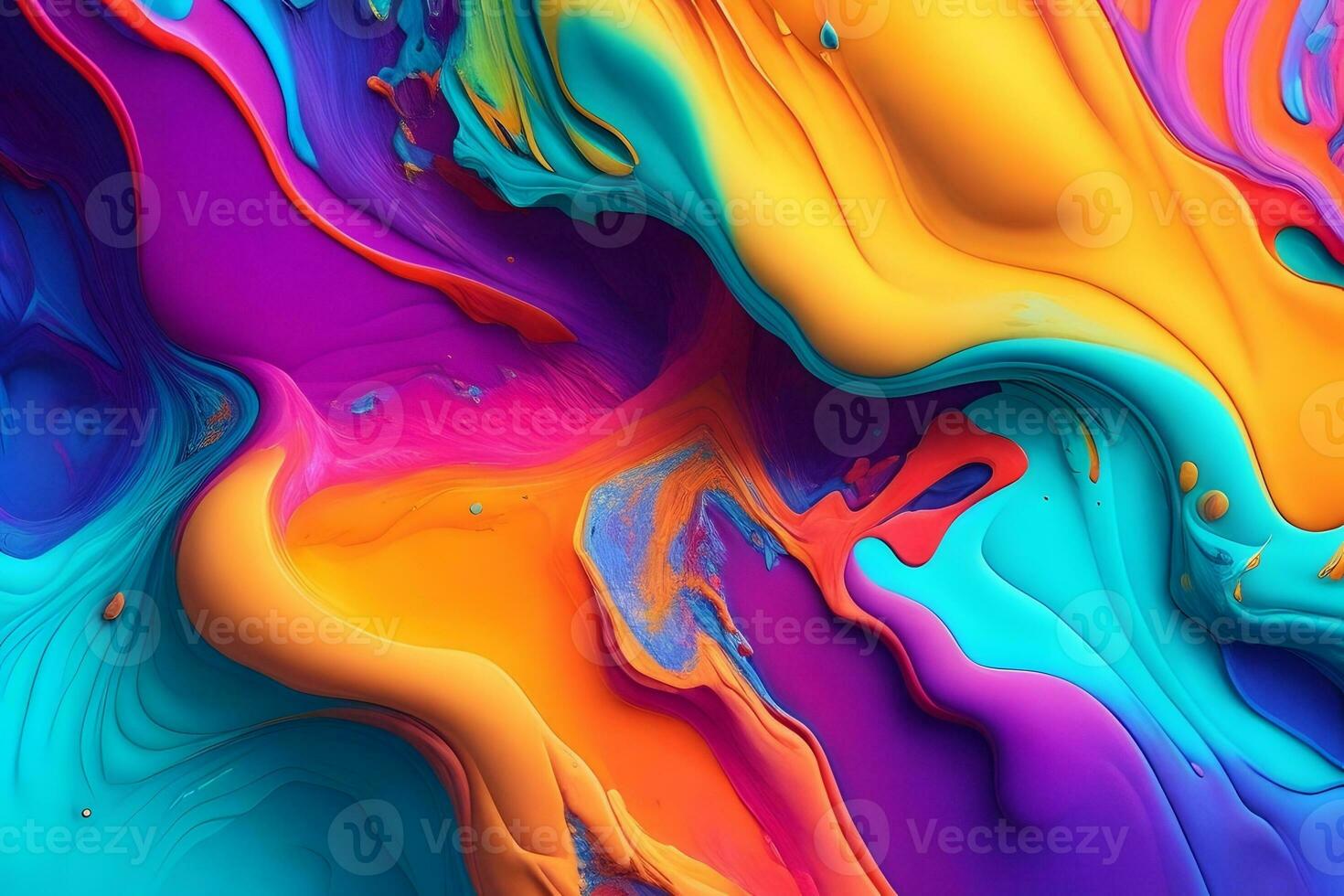 Acrylic Paint Background, Abstract Acrylic Paint Background, Abstract Colorful Ink Paint 3D Effect Background, Abstract Colorful Liquid Paint Background, Ai Generative photo