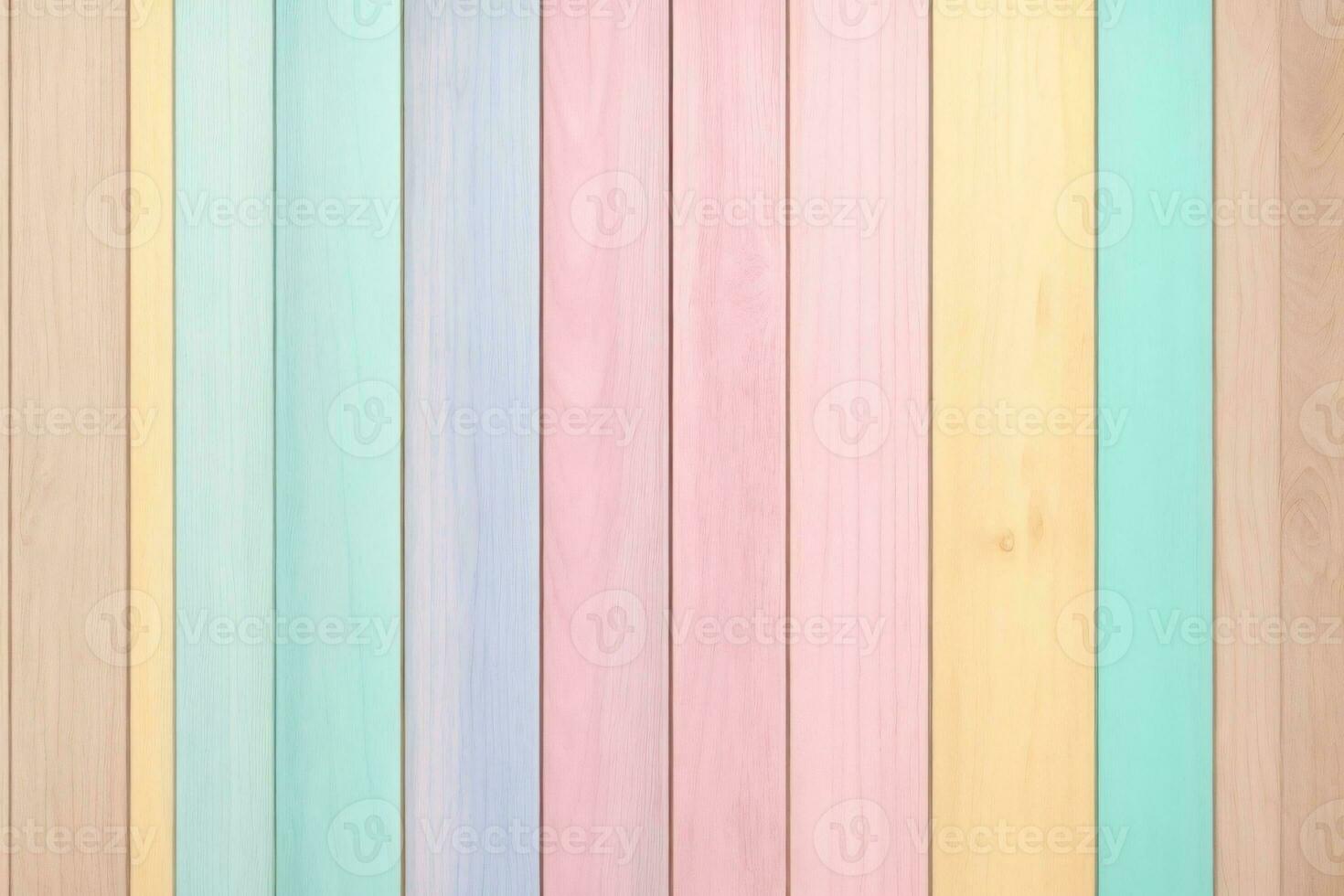 Pastel Wooden Planks Background, Pastel Wood Background, Wooden Planks Background, Wood Background, Wooden Background, Colorful Wood Background, Wood Texture Background, AI Generative photo