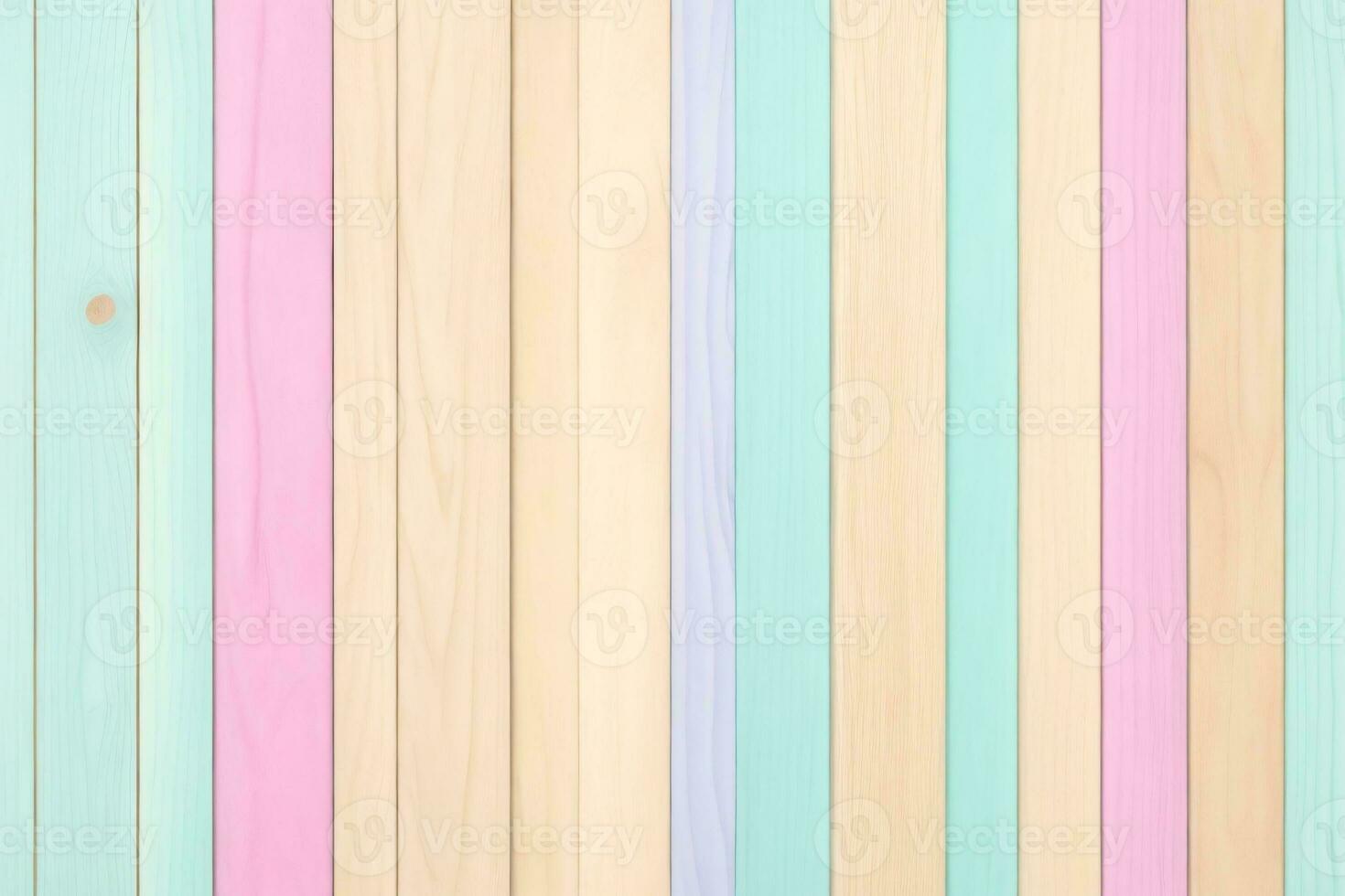 Pastel Wooden Planks Background, Pastel Wood Background, Wooden Planks Background, Wood Background, Wooden Background, Colorful Wood Background, Wood Texture Background, AI Generative photo