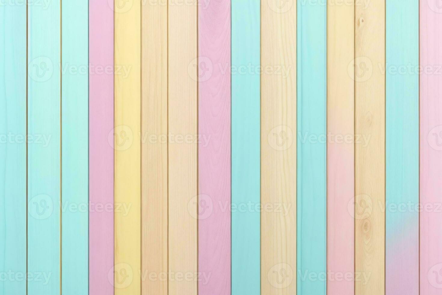 pastel de madera tablones fondo, pastel madera fondo, de madera tablones fondo, madera fondo, de madera fondo, vistoso madera fondo, madera textura fondo, ai generativo foto