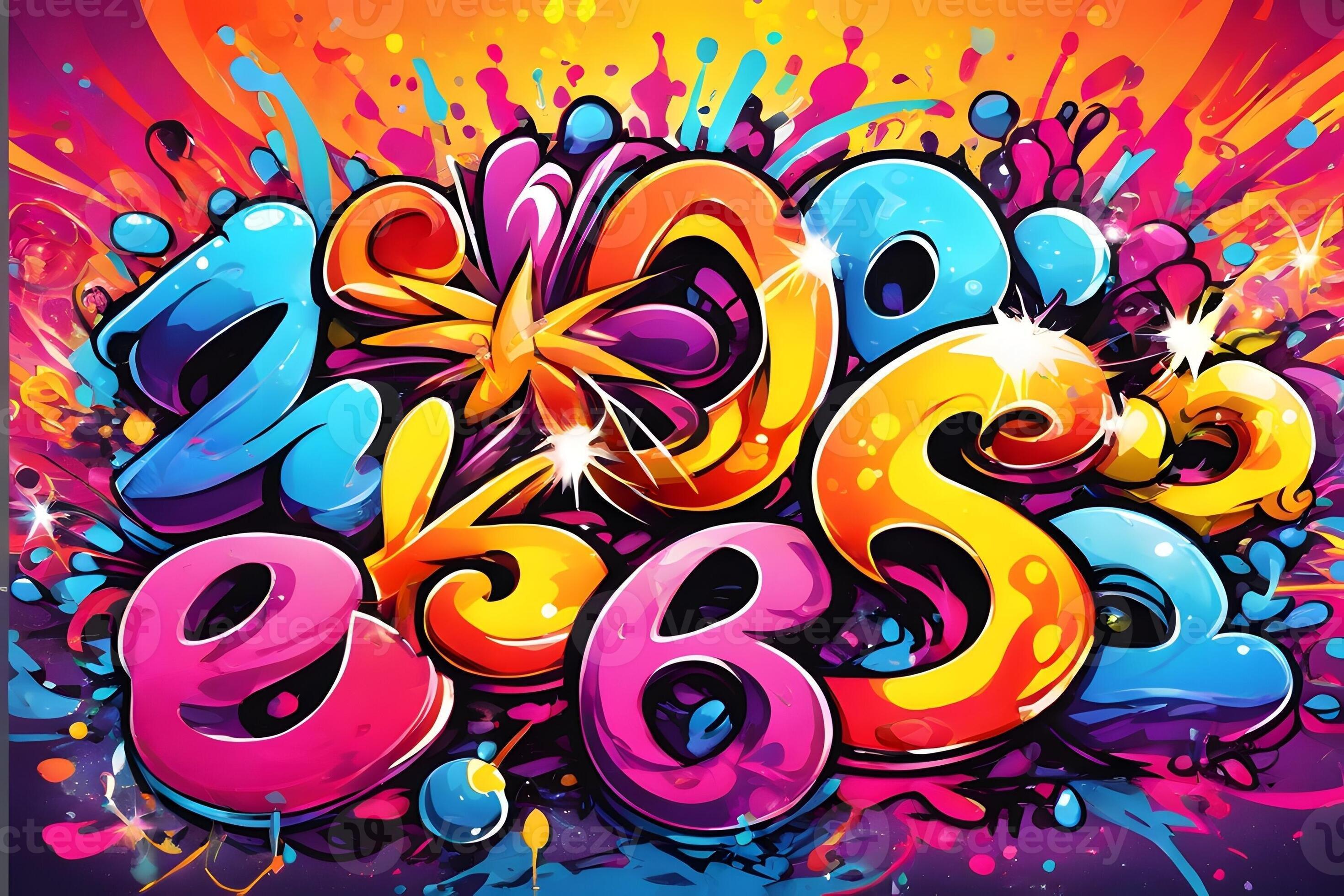 Graffiti Background, Graffiti Wallpaper, Graffiti Pattern, Street art