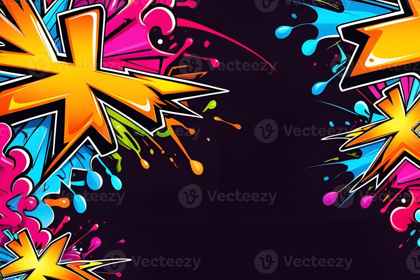 Graffiti Frame Background, Graffiti Border, Graffiti Frame, Graffiti