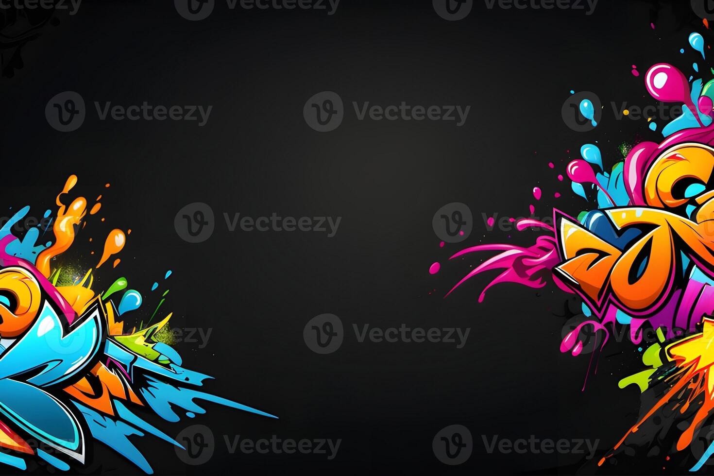 Graffiti Frame Background, Graffiti Border, Graffiti Frame, Graffiti