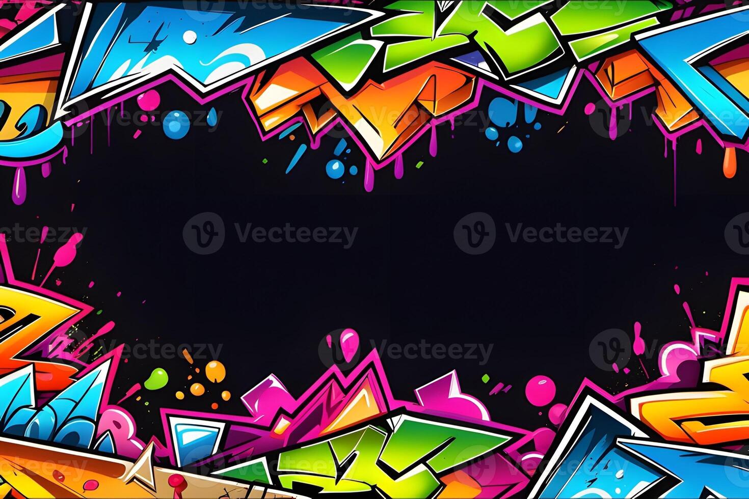 Graffiti Frame Background, Graffiti Border, Graffiti Frame, Graffiti