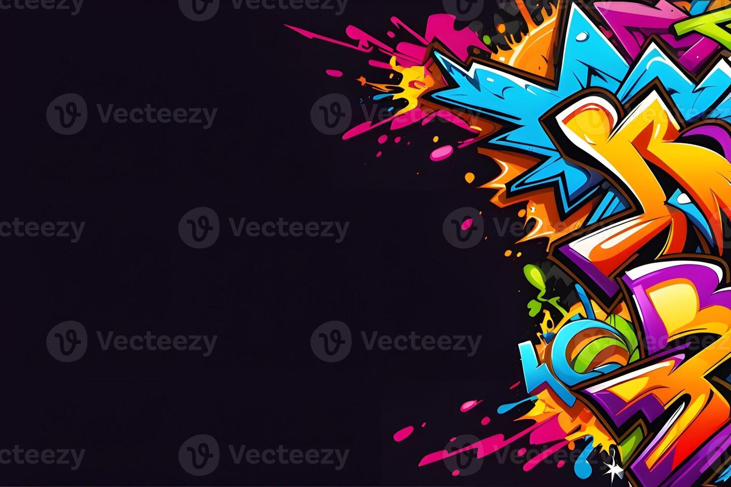 Graffiti Frame Background, Graffiti Border, Graffiti Frame, Graffiti