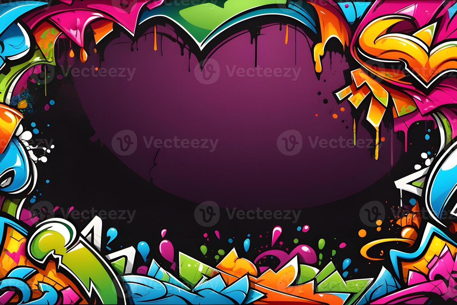 Graffiti Frame Background, Graffiti Border, Graffiti Frame, Graffiti