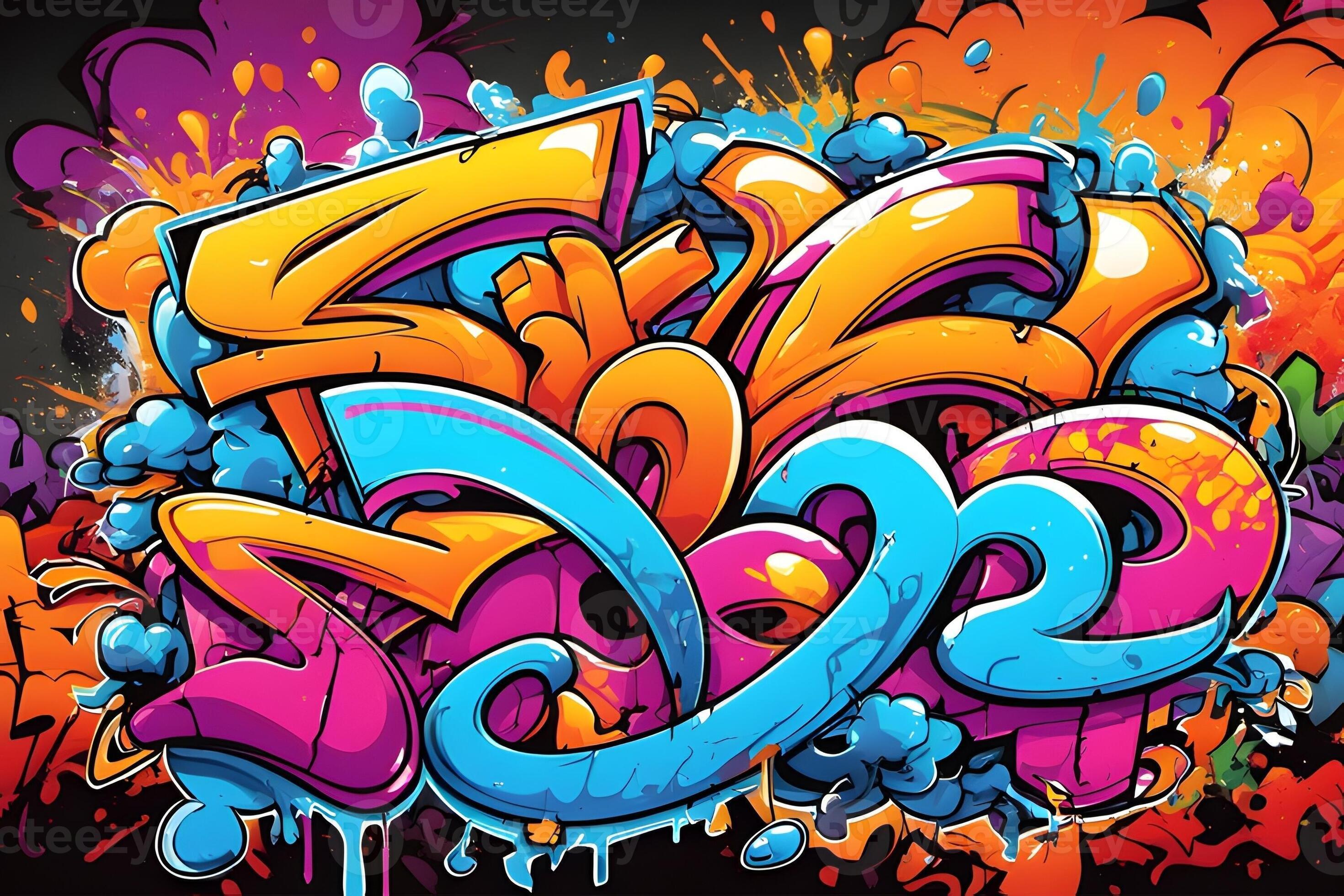 Graffiti Wallpaper, Graffiti Background, Graffiti Pattern, Street art