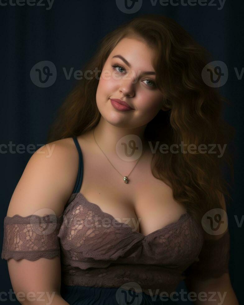 a woman with big breasts posing for a photo generative ai 29688423
