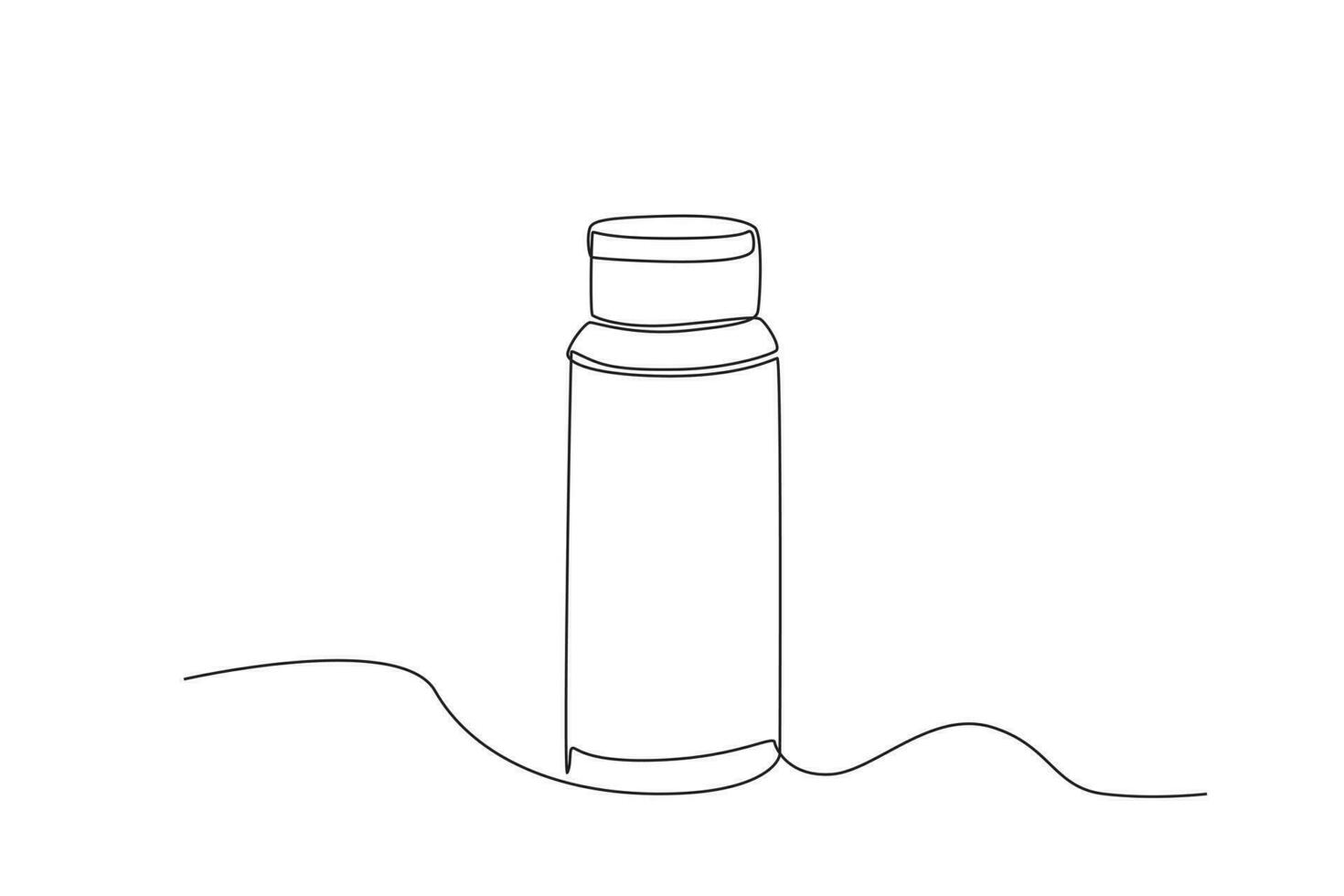 un aluminio vaso vector