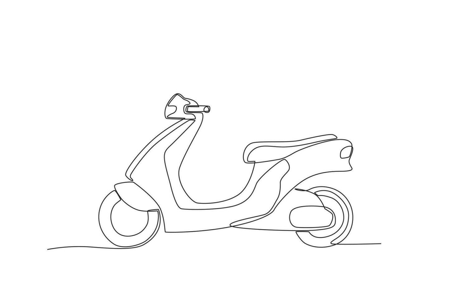 A moped transport vector