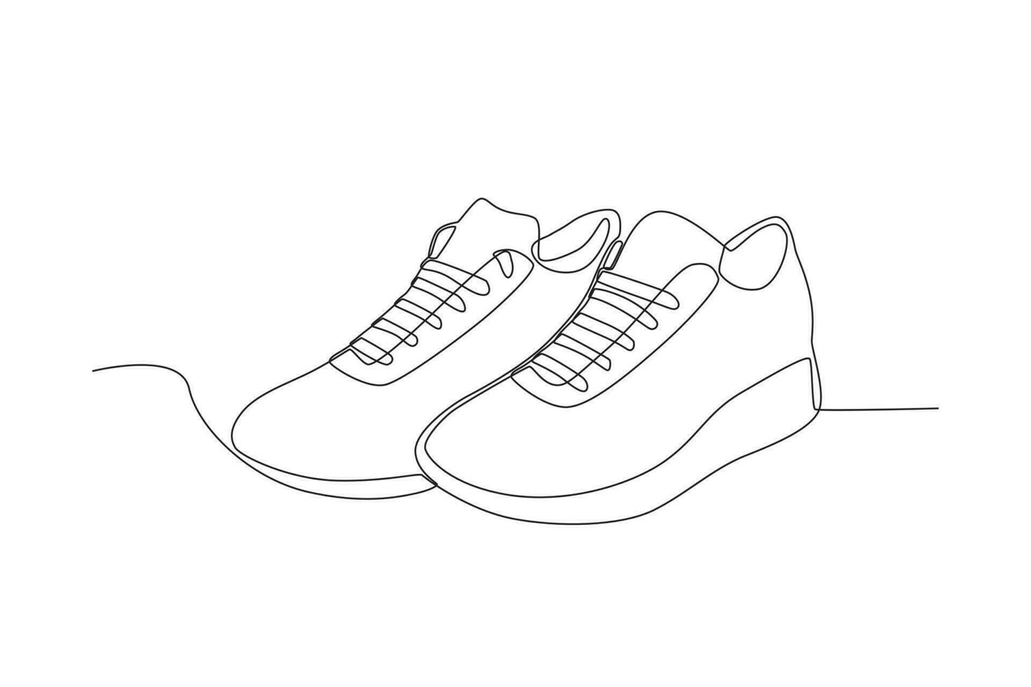 A pair of women's shoes vector