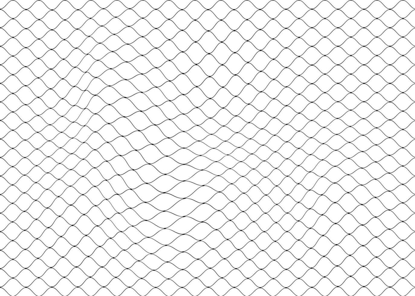 Fishnet seamless pattern, soccer net background vector