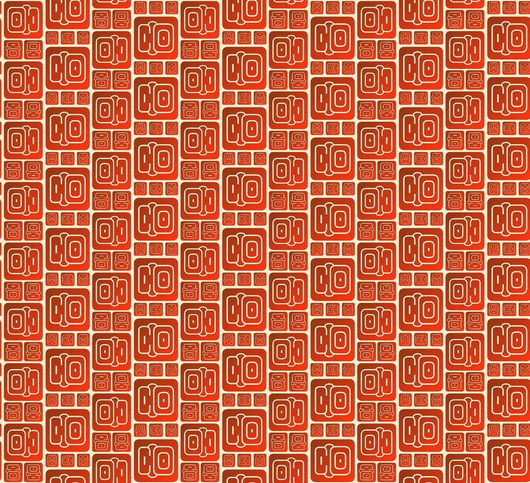 Seamless Chinese Oriental Style Pattern Design vector