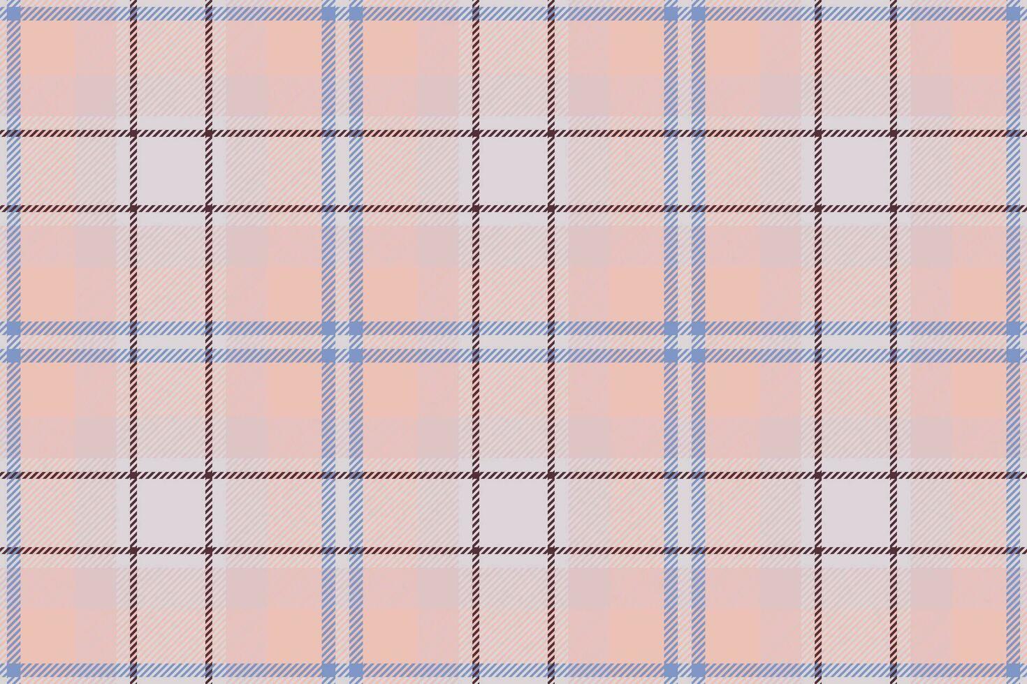 Plaid background, check seamless pattern. Vector fabric texture for textile print, wrapping paper, gift card or wallpaper.