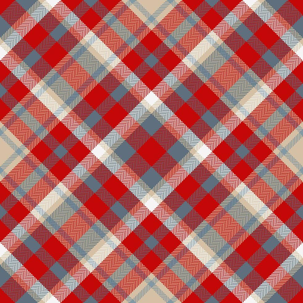 Plaid pattern vector. Check fabric texture. Seamless textile design for clothes, paper print. vector