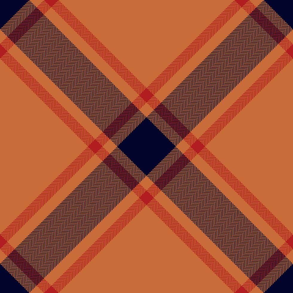 Plaid pattern vector. Check fabric texture. Seamless textile design for clothes, paper print. vector