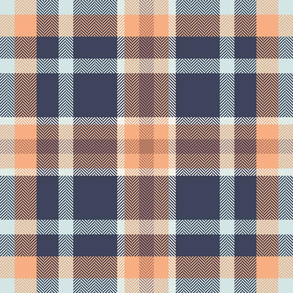 Plaid check pattern. Seamless fabric texture. Tartan textile print. vector