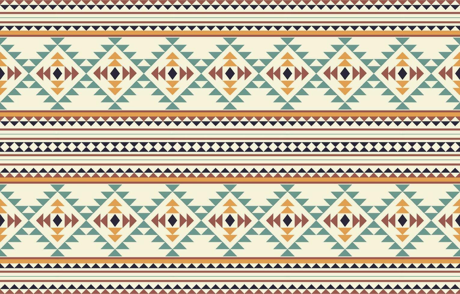 Ethnic abstract ikat art. Aztec ornament print. geometric ethnic pattern seamless  color oriental.  Design for background ,curtain, carpet, wallpaper, clothing, wrapping, Batik, vector illustration.