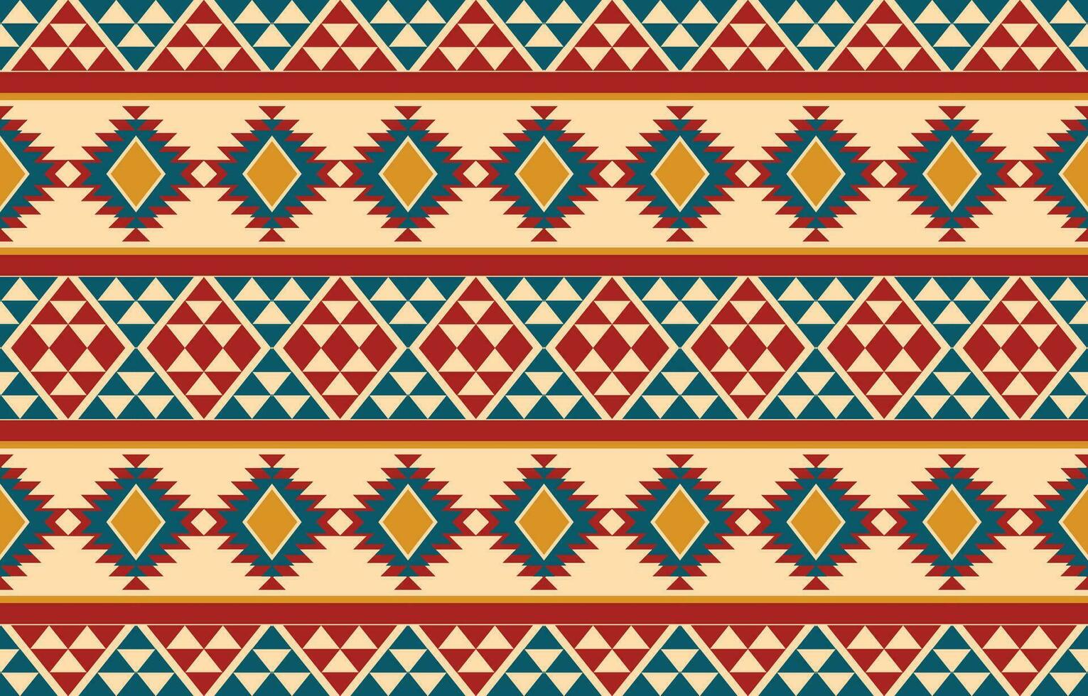 Ethnic abstract ikat art. Aztec ornament print. geometric ethnic pattern seamless  color oriental.  Design for background ,curtain, carpet, wallpaper, clothing, wrapping, Batik, vector illustration.
